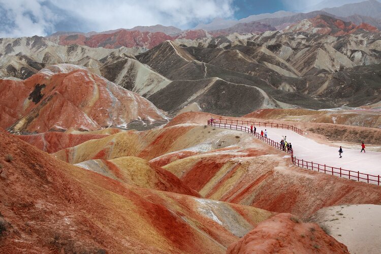 Parc Géologique de Danxia, Zhangye