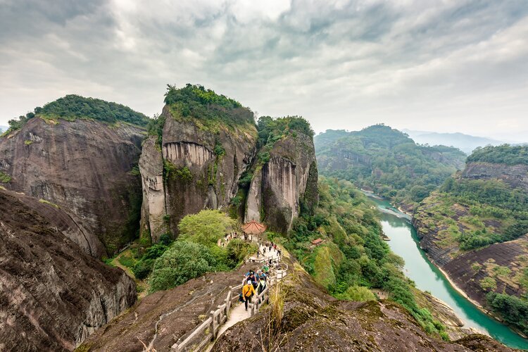 Les montagnes Wuyi