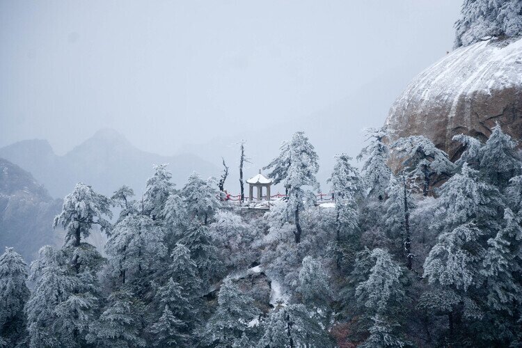 Mont Hua dans le Shaanxi